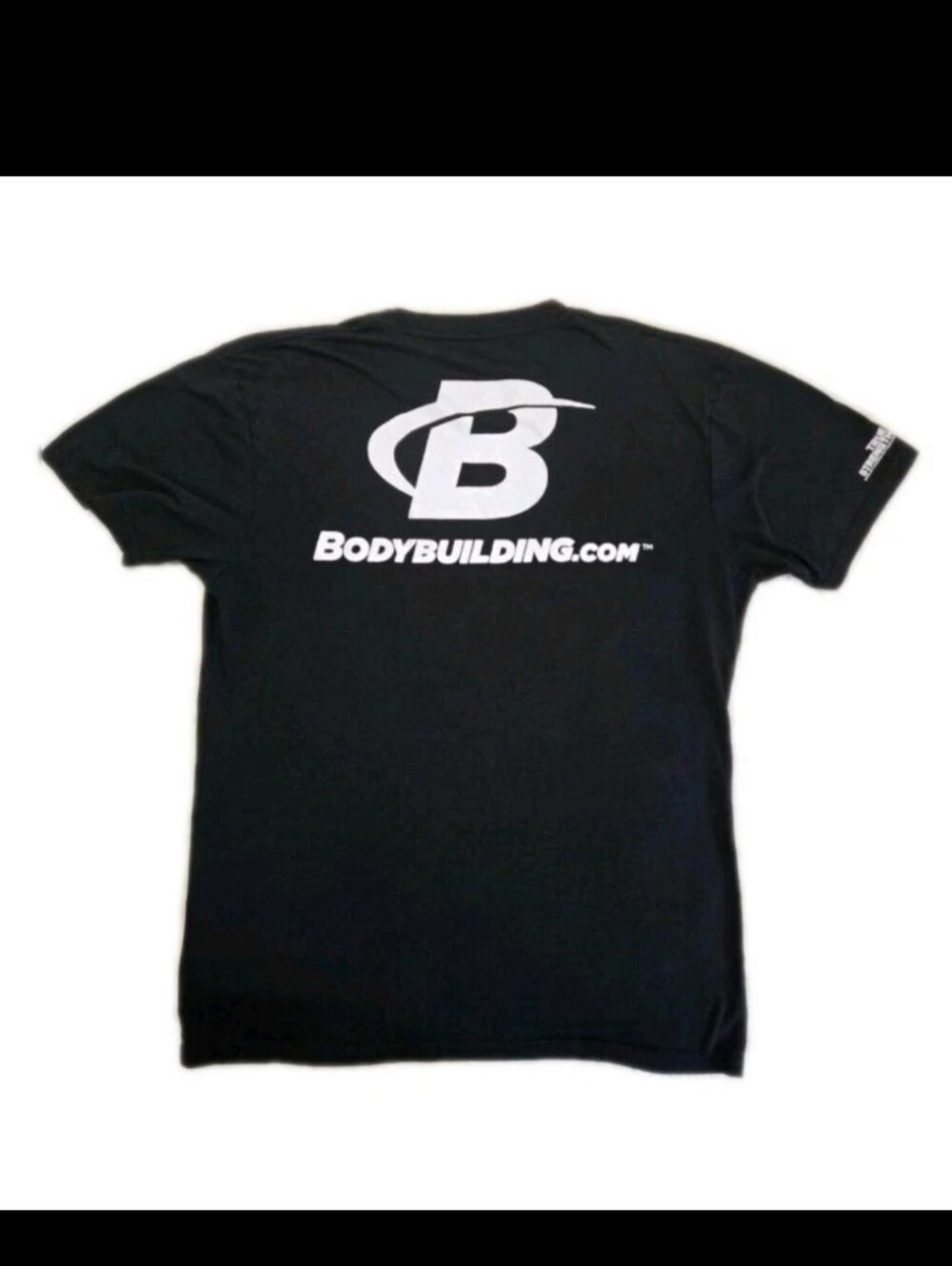 Bodybuilding.com T Shirt Mens M Black Optimum Nutrition Gym Graphic - Picture 2 of 4